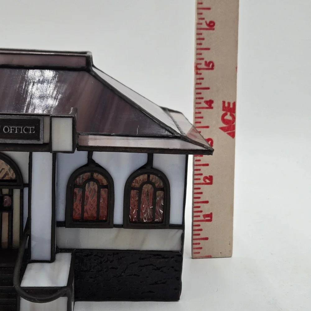 Forma Vitrum Vitreville Post‎ Office Stained Glass House Bill Job 1993 Box COA